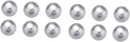 2 Sets Stainless Steel Ice Cube Molds for Whiskey Bourbon Vodka Metal Wine Chiller Ice Wine Stones Quick-freezing Whiskey