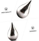 Water Drop Ice Tartar Set Large Ice Cube Mold for Beer Stainless Steel for Whiskey Vodka